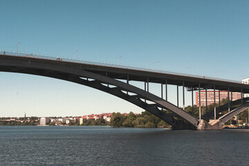 Fototapeta premium bridge over the river