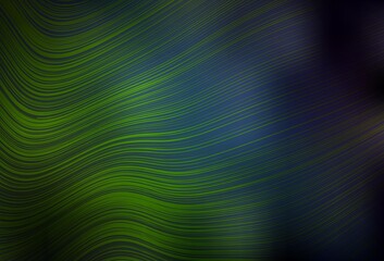 Dark Blue, Green vector modern elegant background.