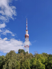 tower with TV transmission on it, Ukraine, Kiev