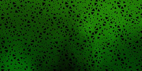 Dark green vector geometric polygonal layout.