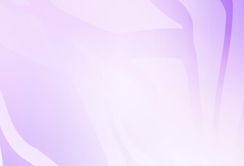 Light Purple vector glossy abstract layout.