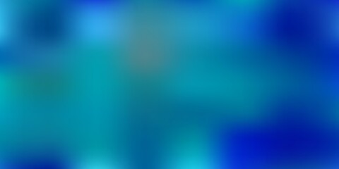 Light blue vector gradient blur template.