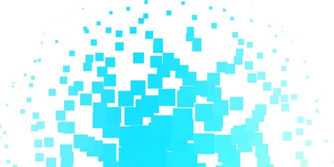 Light Blue, Green vector template in rectangles. Abstract gradient illustration with colorful rectangles. Modern template for your landing page.