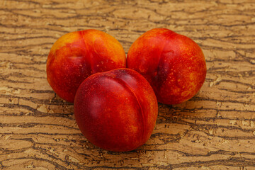 Ripe sweet tasty Nectarine fruit