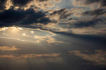 clouds in the sky