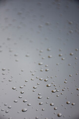 raindrops on window