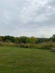 Scenic Minnesota Landscape in Early Autumn
