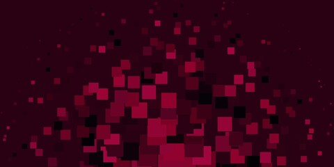 Light Pink vector backdrop with rectangles. Abstract gradient illustration with rectangles. Modern template for your landing page.