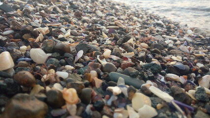 stones on the beach