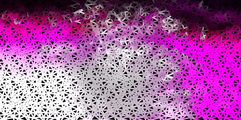 Light pink vector geometric polygonal design.