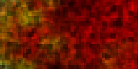 Light Green, Yellow vector template with rectangles.