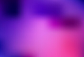 Light Purple, Pink vector blurred shine abstract template.