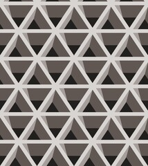 Grating, seamless lattice pattern. Modern design in bauhaus style. Good idea for textile, wallpaper, shopping poster, wrapping paper.