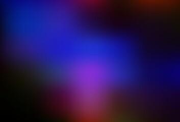 Dark Blue, Red vector abstract blurred background.