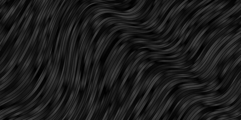 Light Blue, Green vector backdrop with curves. Abstract illustration with bandy gradient lines. Smart design for your promotions.