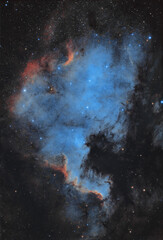 Nebulosa Nord America NGC 7000
circa 12h di scatti in 3 notti