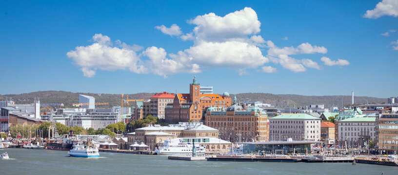 From the port of Gothenburg in Sweden