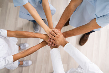 Nurse And Doctor Team Meeting Collaboration