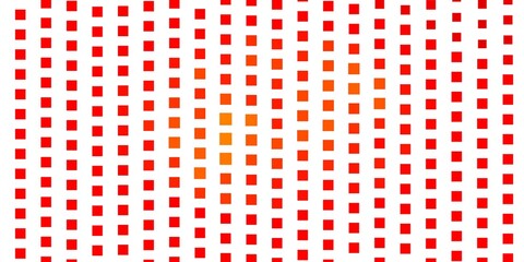 Light Orange vector layout with lines, rectangles. Abstract gradient illustration with rectangles. Pattern for busines booklets, leaflets