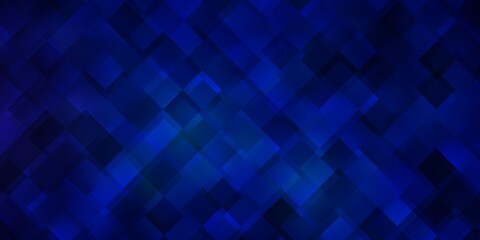 Dark BLUE vector texture in rectangular style.