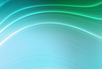 Light Green vector abstract blurred background.