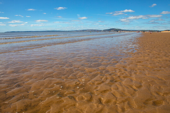 Aberavon Beach in South Wales, UK