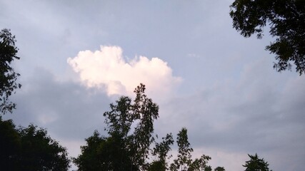 Cloud in the sky