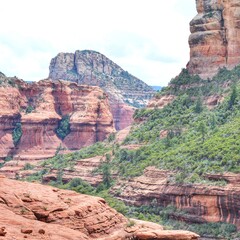 A canyon nestled in Sedona, Arizona