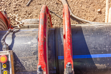 Polyethylene (Pe and Hdpe) and polypropylene welding. Heat fusion (called heat welding, butt...