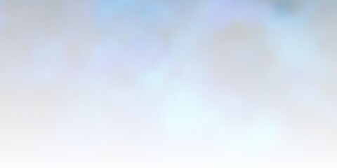 Light BLUE vector background with clouds. Abstract colorful clouds on gradient illustration. Beautiful layout for uidesign.