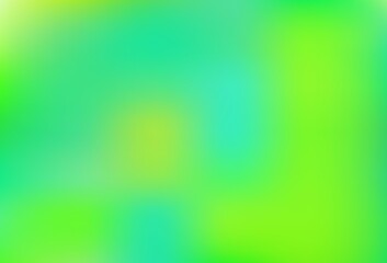 Light Green vector blurred and colored pattern.
