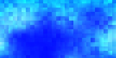 Light blue vector cover in square style.