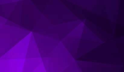 Abstract purple black gradient triangle background. 3D triangles. modern wallpaper.