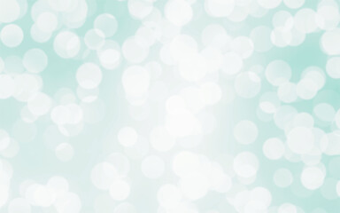 Blue white luxury focus blur background. Abstract bokeh soft light gradient for background and wallpaper Christmas.