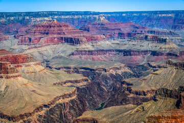 Grand Canyon National park with canyon and and cliff during sunset