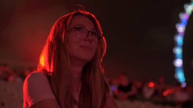 Woman At The Concert