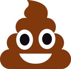 poop emoji funny vector art