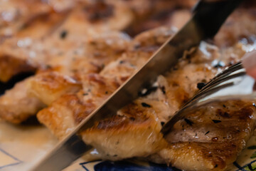 asado típico argentina costilla carne matambre a las brasas 