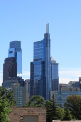 Fototapeta na wymiar Philadelphia city skyline