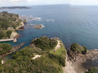 海岸景勝地　鵜原理想郷