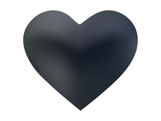 Smooth background in the form of a heart.