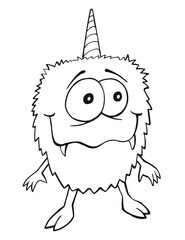Silly Monster Vector illustration Art