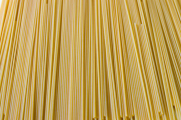 Spaghetti in Close Up Detail.