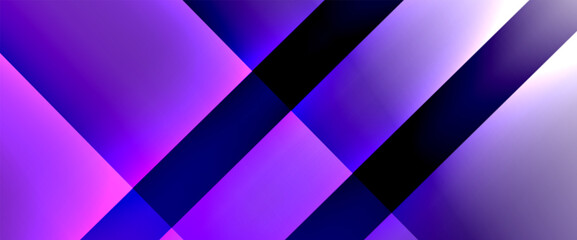 Fluid gradients with dynamic diagonal lines abstract background. Bright colors with dynamic light and shadow effects. Vector wallpaper or poster