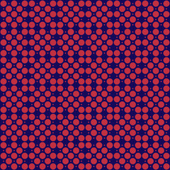 Illustration with repetitive geometric shapes covering the background. Drawing with colored pattern that can be used as a web pattern, wallpaper, digital graphics, gifts and artistic decorations.