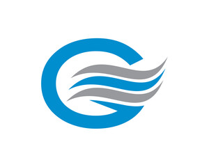 Naklejka premium G swoosh logo 2