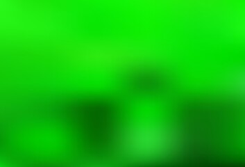Light Green vector blurred pattern.