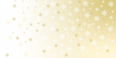Fototapeta premium winter background with snowflakes, vector 