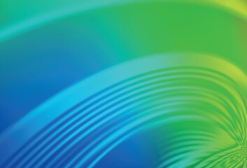 Light Blue, Green vector blurred template.