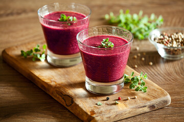 Homemade Organic Beetroot Gazpacho